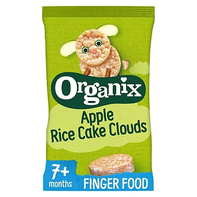 Image of Organix Apple Rice Cake Clouds 40g