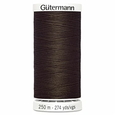 Image of Gutermann Sew All Polyester Thread, 250Mtr, Brunette (0694)