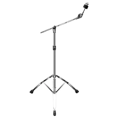 Image of SONICAKE Cymbal Stand Adjustable High Boom Stands Straight Combo Double Braced Legs with Rubber Feet