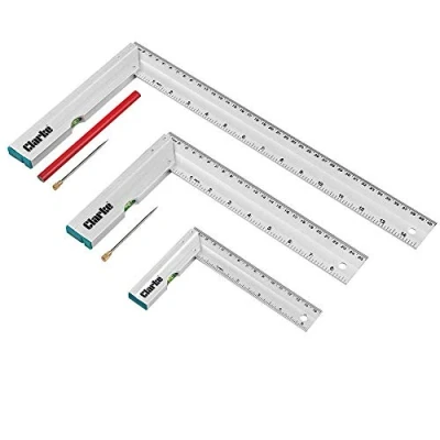 Image of Clarke CHT724 3 Piece Try Square Set