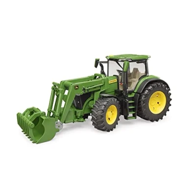 Image of Bruder John Deere 7R 350 with frontloader BTA09826