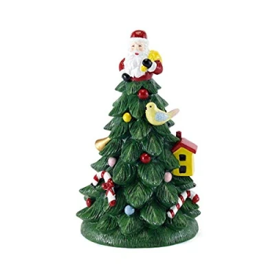 Image of Avanti Linens Spode Christmas Tree Collection, Resin, Red, Toothbrush Holder