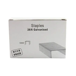 Image of Uno Staples 26/6 [Box 5000]