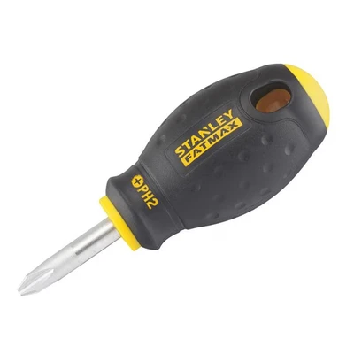 Image of Stanley 0 65 407 FatMax Stubby Phillips Screwdriver PH2 x 30mm