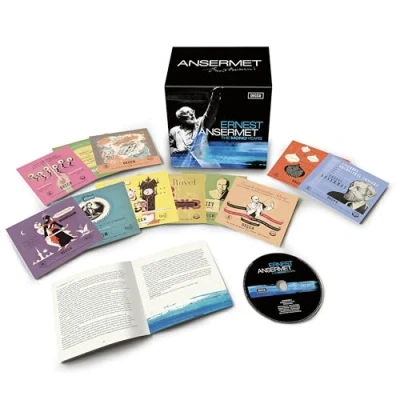 Image of Ernest Ansermet The Mono Years Sealed 2024 German cd album box set 0028948515844