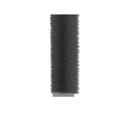 Image of STORMGUARD 05AM020005MGR Brush Pile Self Adhesive Draught Excluder Seal, Grey, 5 m, Set of 4 Piece