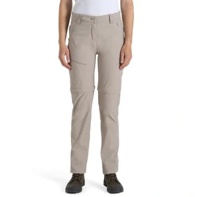 Image of CRAGHOPPERS NosiLife Pro Convertible Trousers III, Soft Mushroom, 14