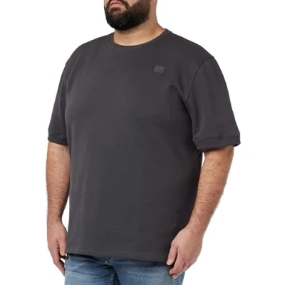 Image of Alpha Industries Men&#039;s X Fit Label T Shirt, Vintage Grey, M