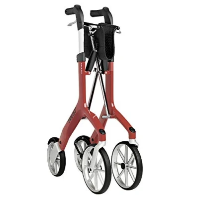 Image of Trustcare Let&#039;s Fly Out Rollator, Red