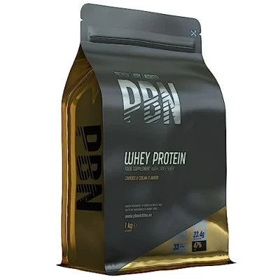Image of PBN Premium Body Nutrition Whey Protein 1kg Cookies, New Improved Flavour