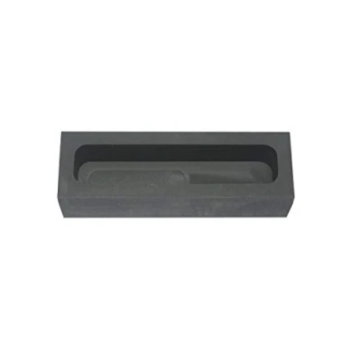 Image of LLF Gold Silver Graphite Ingot Mold Mould Crucible for Melting Casting Refining (2kg)