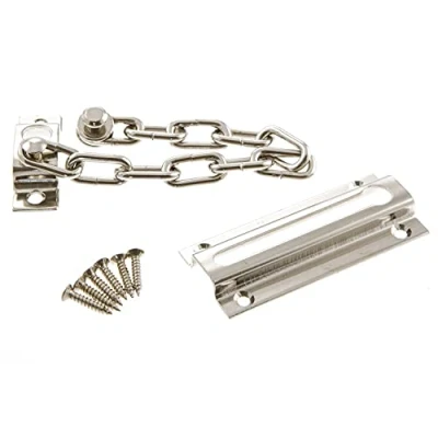 Image of Sterling Chrome Plated Door Lock Chain