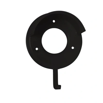 Image of Roma Metal Bridle Bracket, Black