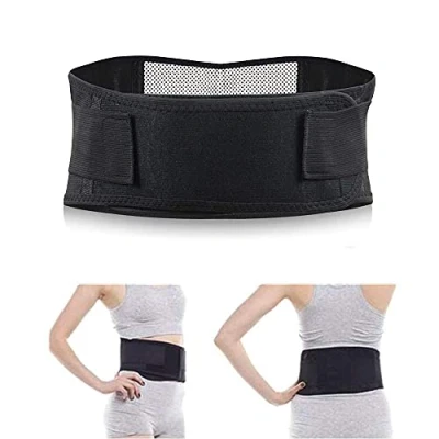 Image of Cyancld Magnetic Self Heat Lower Back Brace Belt Waist Adjustable Lumbar for Pain Relief