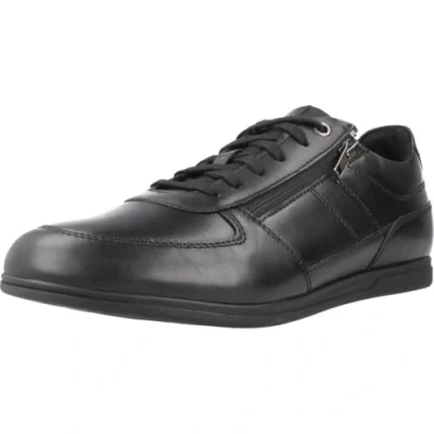 Image of Geox Men&#039;s U Renan B Sneaker, Black, 10 UK