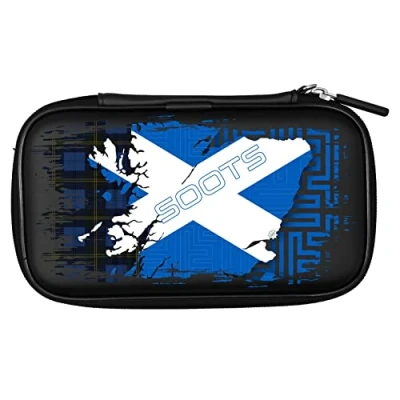 Image of Mission Darts Player EVA Dart Case Designed for Steel &amp; Soft Tip and Accessories Alan Soutar (W540)