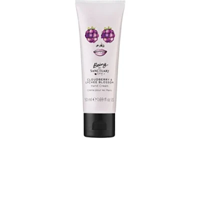 Image of Being by Sanctuary Spa Cloudberry and Lychee Blossom Hand Cream, 50 ml