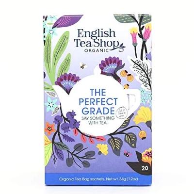 Image of English Tea Shop Organic The Perfect Grade 20 Bag Sachets