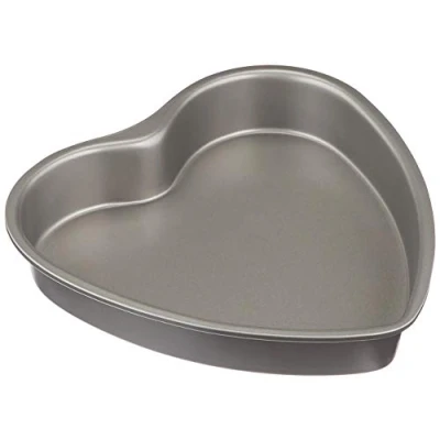 Image of Dexam Bakers Pride Non Stick Heart Shaped Cake Pan, 20cm