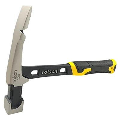 Image of Rolson 10435 Solid Forged Brick Hammer 20 oz (560g)