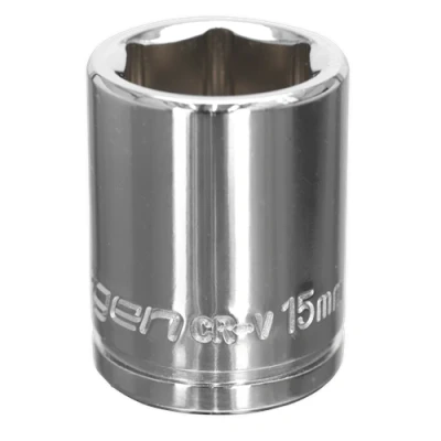 Image of Siegen WallDrive® Socket 15mm 3/8&quot;Sq Drive