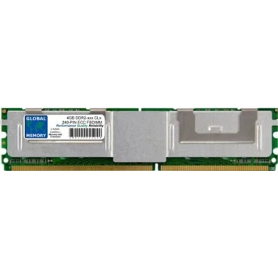 Image of 4GB DDR2 533/667/800MHz 240 PIN ECC FULLY BUFFERED DIMM (FBDIMM) MEMORY RAM COMPATIBLE WITH SERVERS/WORKSTATIONS/MOTHERBOARDS (2 RANK CHIPKILL)