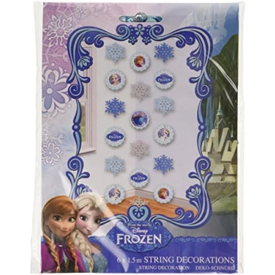 Image of Disney Frozen 999263 String Hanging Decoration Design 6 pcs