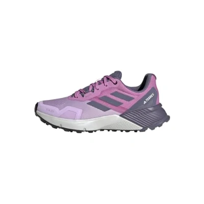 Image of adidas Women&#039;s Terrex Soulstride RAIN.RDY Trail Running Shoes, Preloved Purple/Preloved Violet/Powder Plum, 9 UK