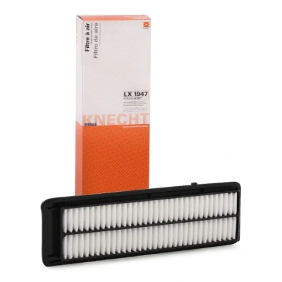 Image of 70364814 Air Filter MAHLE ORIGINAL LX 1947 61,0mm 114mm 362,0, 362,0mm Insert HONDA: Accord 7 Limousine, Tourer