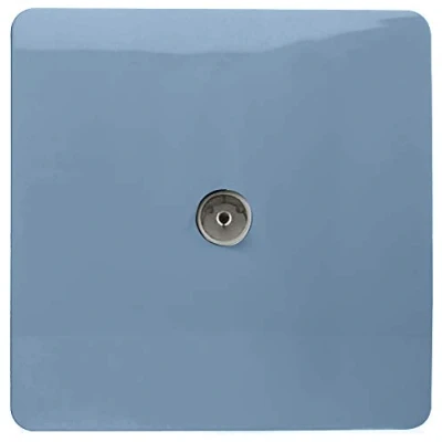Image of Trendi Artistic Modern Glossy Tactile TV Socket Sky