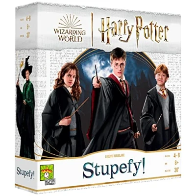Image of Repos Harry Potter Stupefy Board Game Ages 8+ 4 8 Players 30 Minutes Playing Time, (ASMHPSEN01)