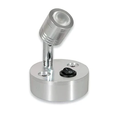 Image of MASO Interior Lights 12V LED Spot Reading Light Switch Camper Van Caravan Boat Motorhome