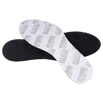 Image of Anti Sweat Shoe Insoles with Active Carbon Odour Fresh Soft Comfort Breathable Inserts (Size 3 UK / 36 EU)