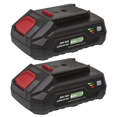 Image of Sealey Power Tool Battery Pack 20V 2Ah Kit for SV20 Series