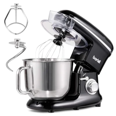Image of Baridi 1500W Stand Mixer with Accessories 6L Black