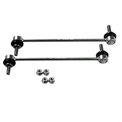 Image of 2 PCS Front Anti Roll Bar Drop Links Pair (L,R) For NISSAN Micra Note Tiida 54618 9U00A, AX600, BC40A AUTORCE