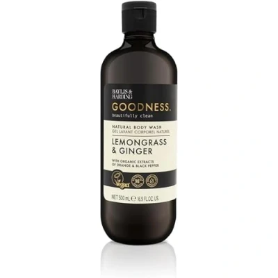 Image of Baylis &amp; Harding Goodness Lemongrass and Ginger Body Wash, 500 ml