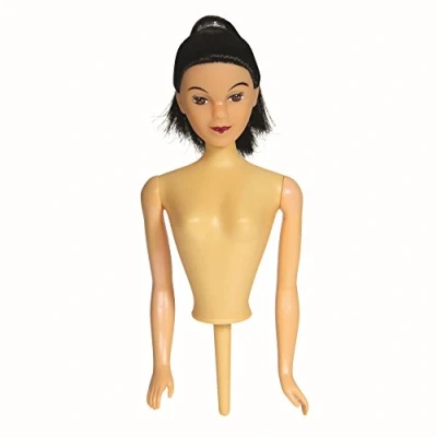 Image of PME Black Hair Doll Pick, 6.5 x 4 17.8 cm