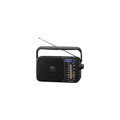 Image of Panasonic rf 2400dej k Portable Radio, Black