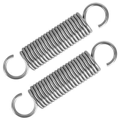 Image of GUNGY Extension Spring 90mm Tension With Dual Hook in 304 Stainless Steel OD 20mm Wire Diameter 2.5mm Max Load 12.5KG 2.5x20x90mm 2 Pieces