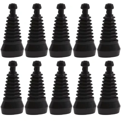Image of Be In Your Mind 10pcs 3 Way Car Connector Waterproof Boot Sleeve Electrical Wire Dustproof Silicone Plug Cap Cover