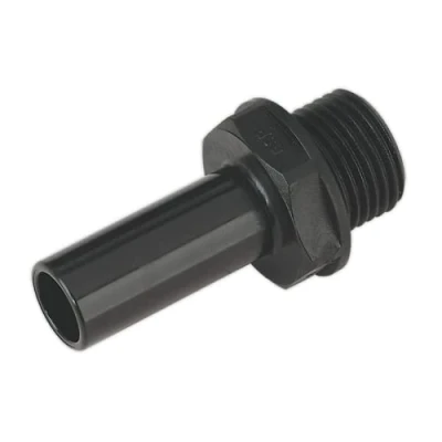 Image of Sealey Stem Adaptor 15mm 1/2&quot;BSP Pack of 2 (John Guest Speedfit® PM051514E)