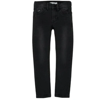 Image of Name it Nkmpete Jeans Skinny Fit for kids, Size: 6y, Black denim