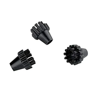 Image of Polti Vaporetto Black Nylon Brushes for Eco Pro 3.0 and Classic Steam Cleaners
