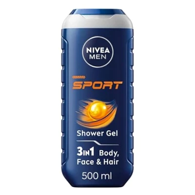 Image of NIVEA Bath Care Shower Sport For Men, 500 ml