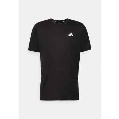 Image of adidas Performance Sports Tshirt, Men&#039;s, Size: XS, Black/white
