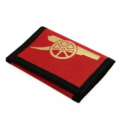 Image of Arsenal FC Official Football Gift Nylon Wallet A Great Christmas/Birthday Idea For Men And Boys