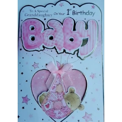 Image of Oli Bear A Special Granddaughter on your 1st Birthday at Alexander&#039;s