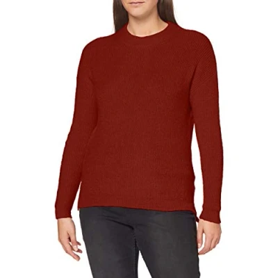 Image of SPARKZ COPENHAGEN Women&#039;s Anine Pullover Sweater, Dark Sienna, L