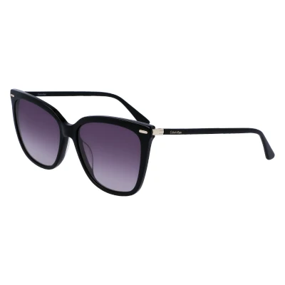 Image of Calvin Klein Sunglasses, Women&#039;s, Size: 56, Black